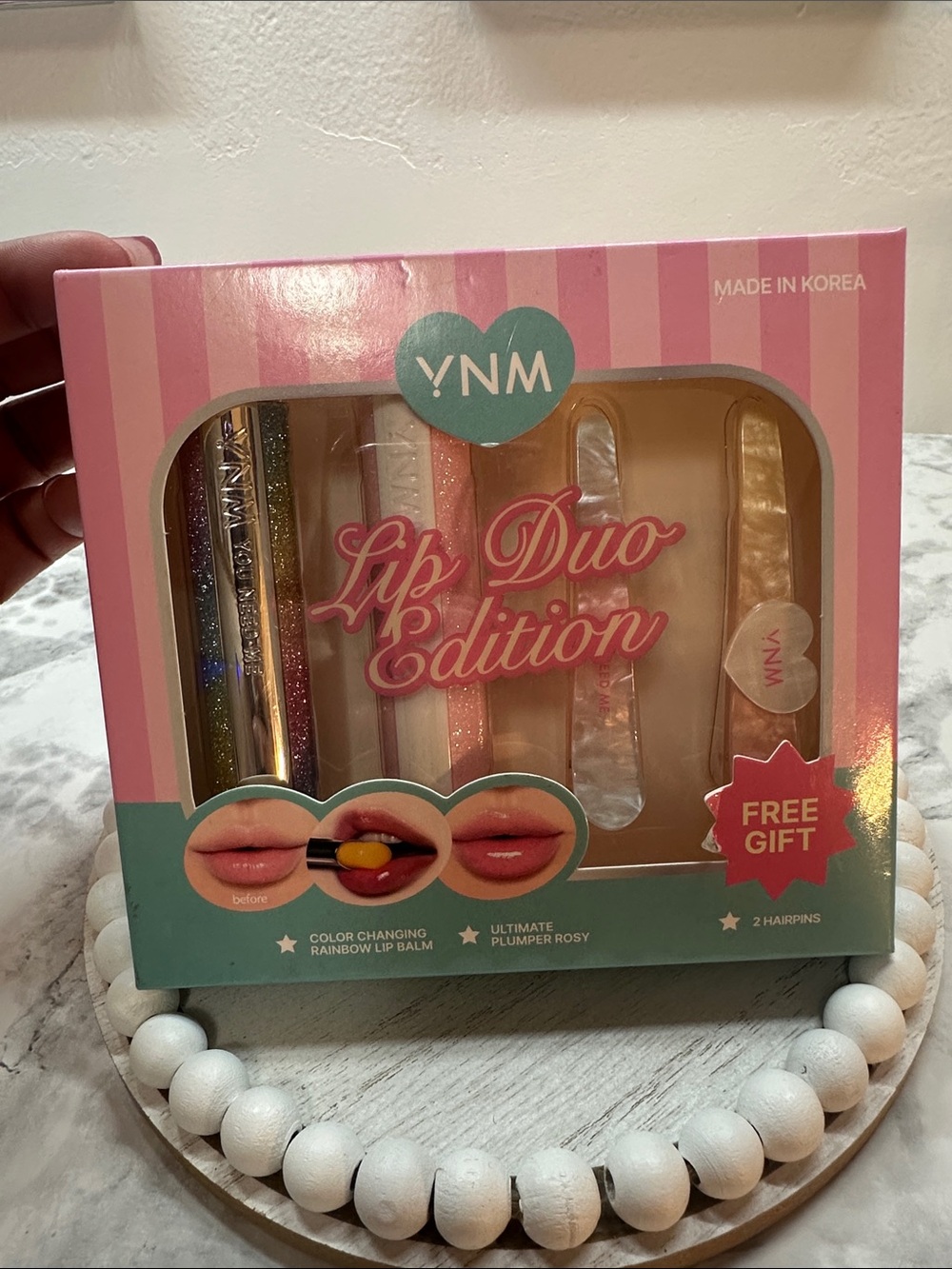 Lip Duo Edition Color-Changing Lip Balm & Gloss Set - Pink